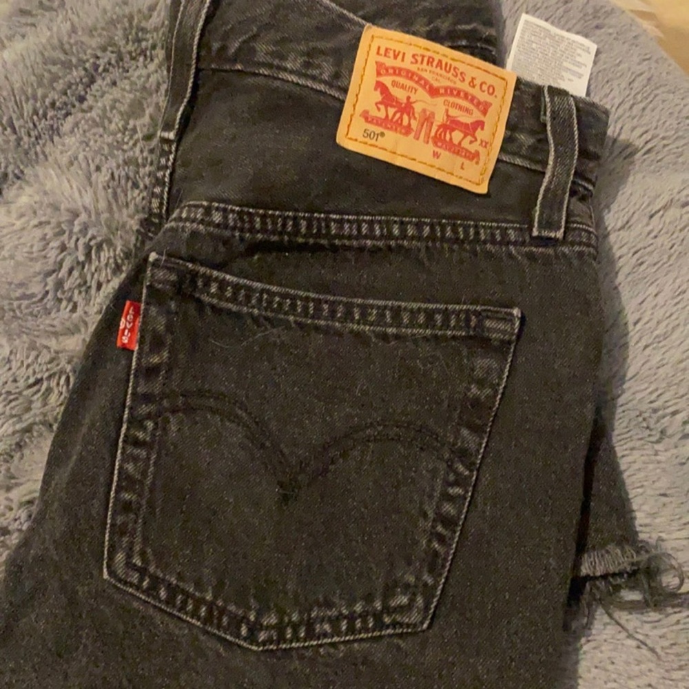 Vintage distressed Levi shorts
